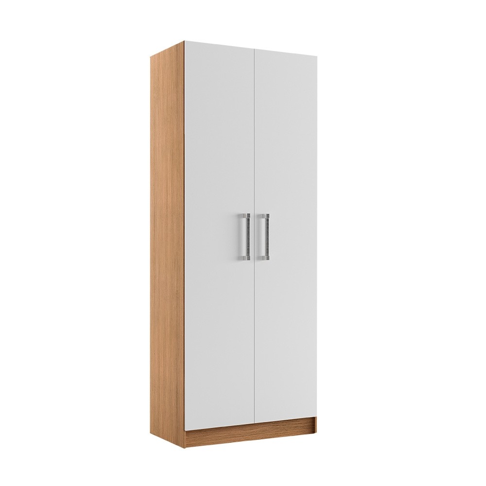 Santi Morumbi Armario Multiuso Bambinello Light 600 2 Portas 60x180x36cm Duetto Off White